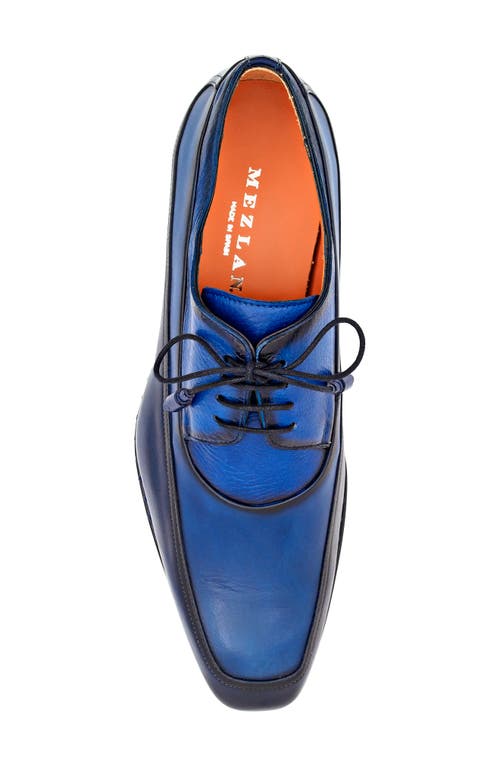 Mezlan Bowery Derby In Blue