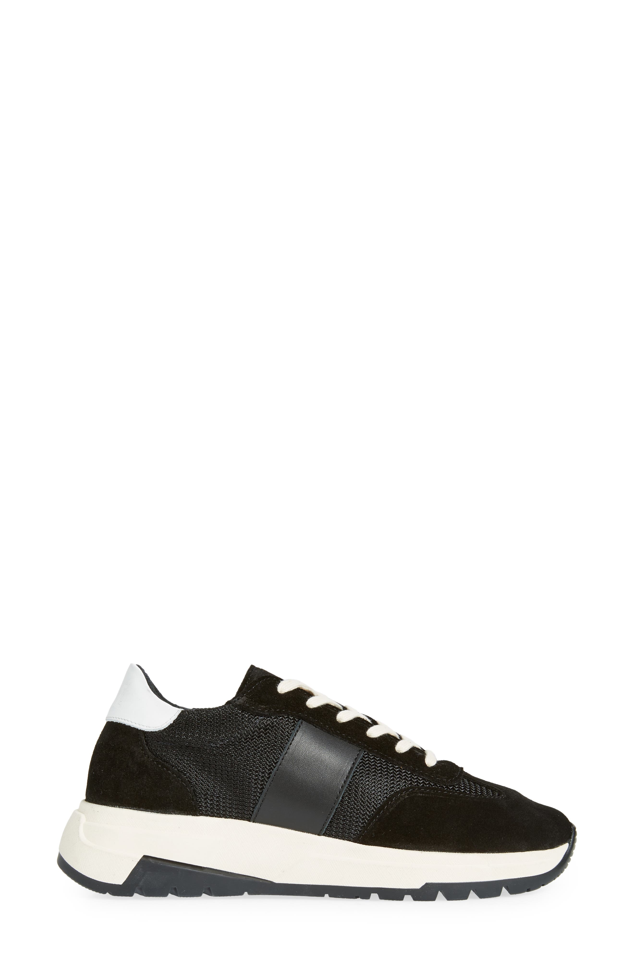PAIGE Maya Mixed Media Sneaker, Alternate, color, 