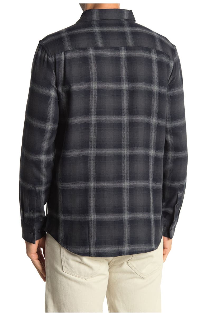 7 Diamonds Broken Halo Plaid Flannel Slim Fit Shirt, Alternate, color, 