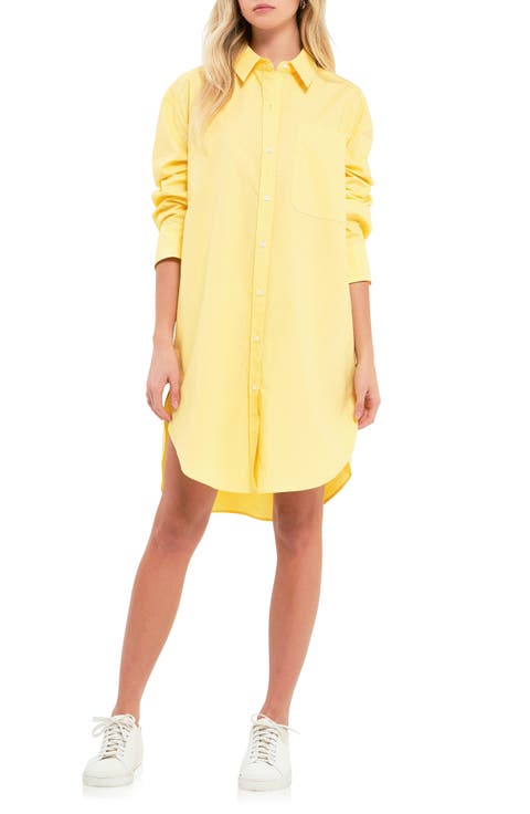 Classic Collar Shirtdress