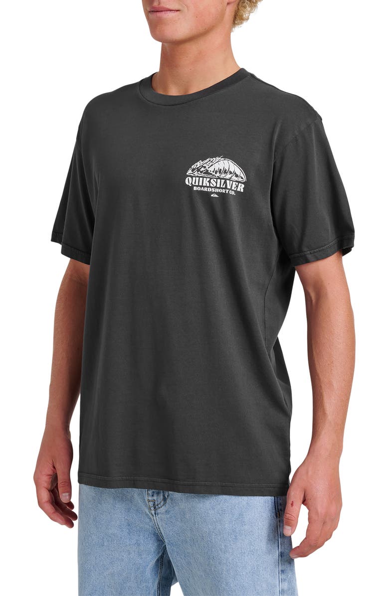 Quiksilver Going Left Graphic T-Shirt, Alternate, color, Phantom