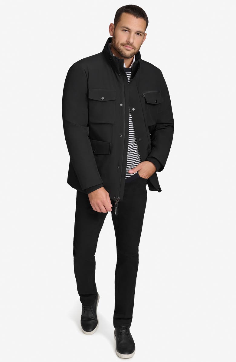 Calvin Klein Technical Water Resistant Field Jacket, Alternate, color,