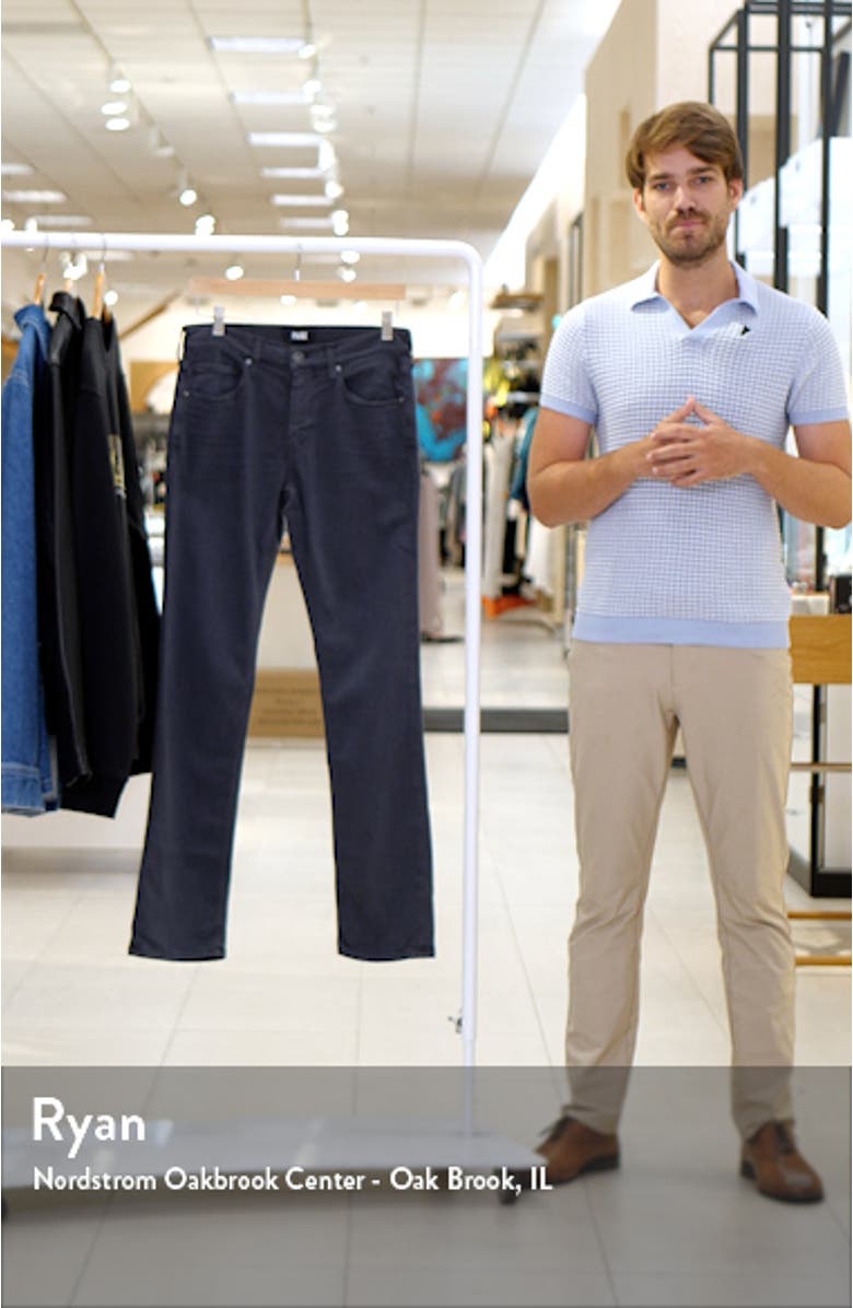 Transcend Federal Slim Straight Leg Jeans, sales video thumbnail