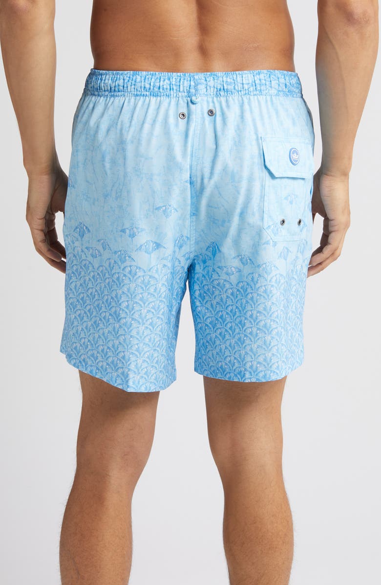 Peter Millar Stingray Scatter Swim Trunks, Alternate, color, 