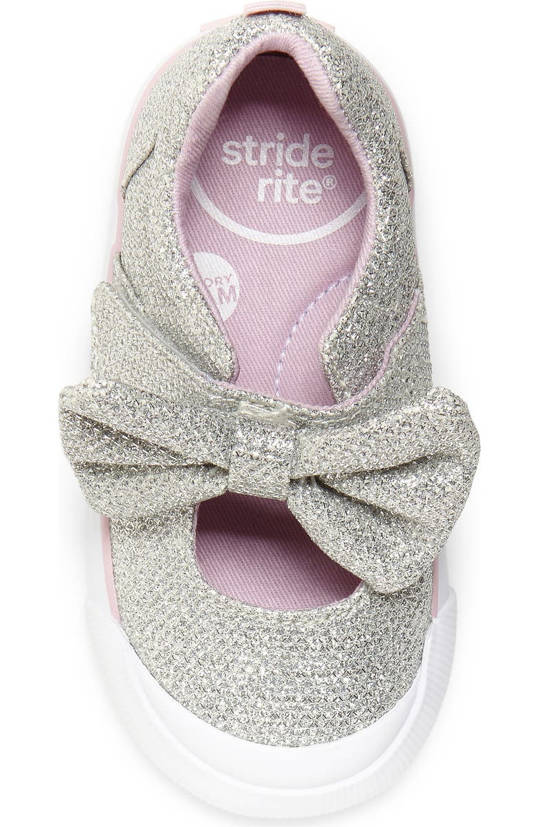 Stride Rite Rosalie Glitter Bow Mary Jane, Alternate, color,