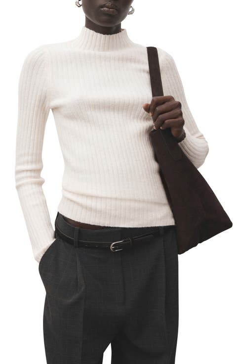 Simonet Turtleneck Rib Sweater