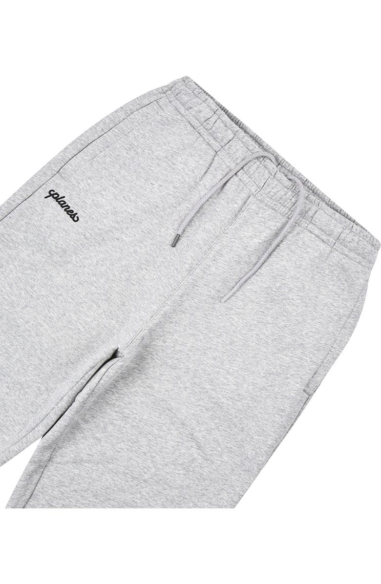 PAPER PLANES Script Weld Logo Open Hem Sweatpants, Alternate, color, Heather Grey