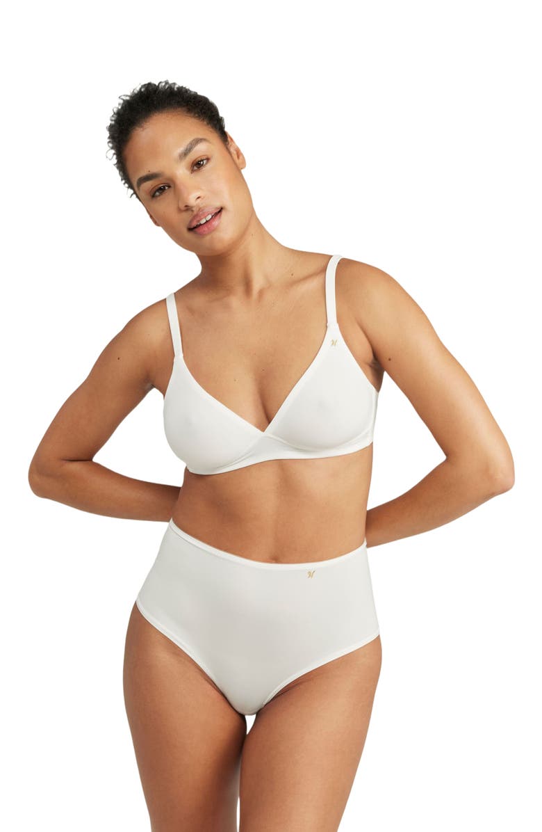 Nudea The Stretch Easy Does It Bralette, Main, color, White
