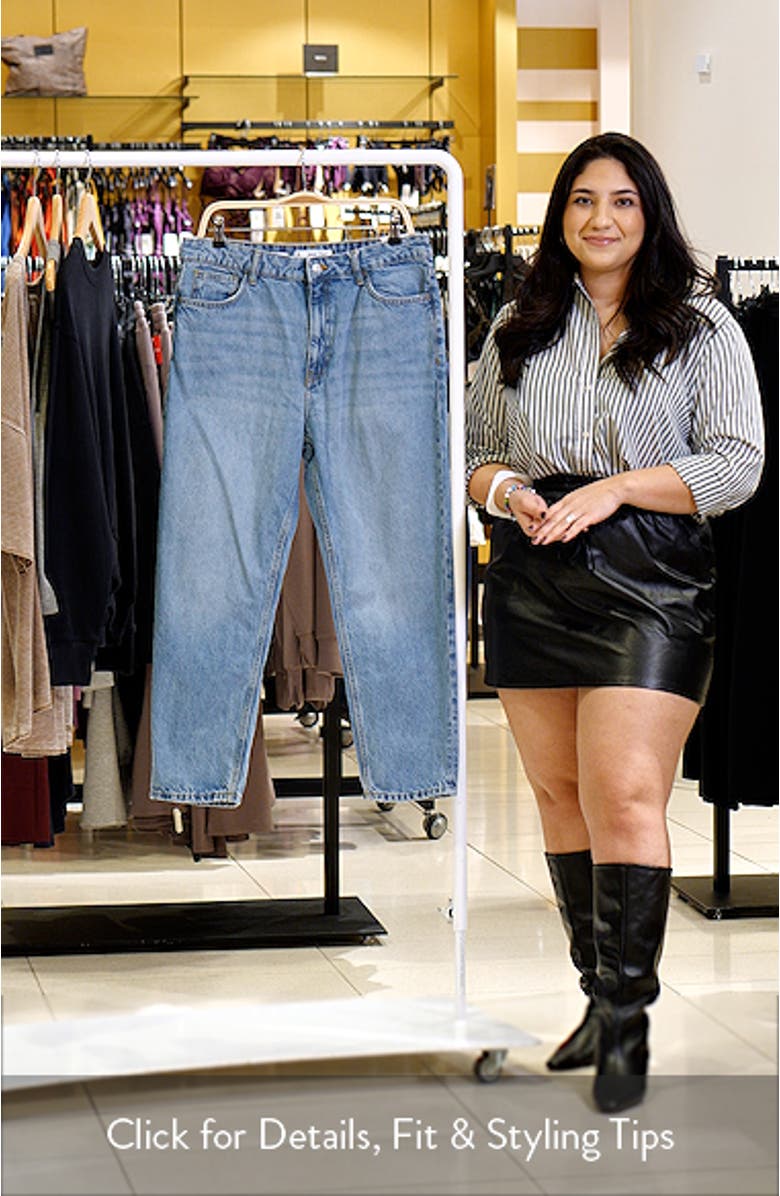 Mom2000 High Waist Nonstretch Jeans, sales video thumbnail