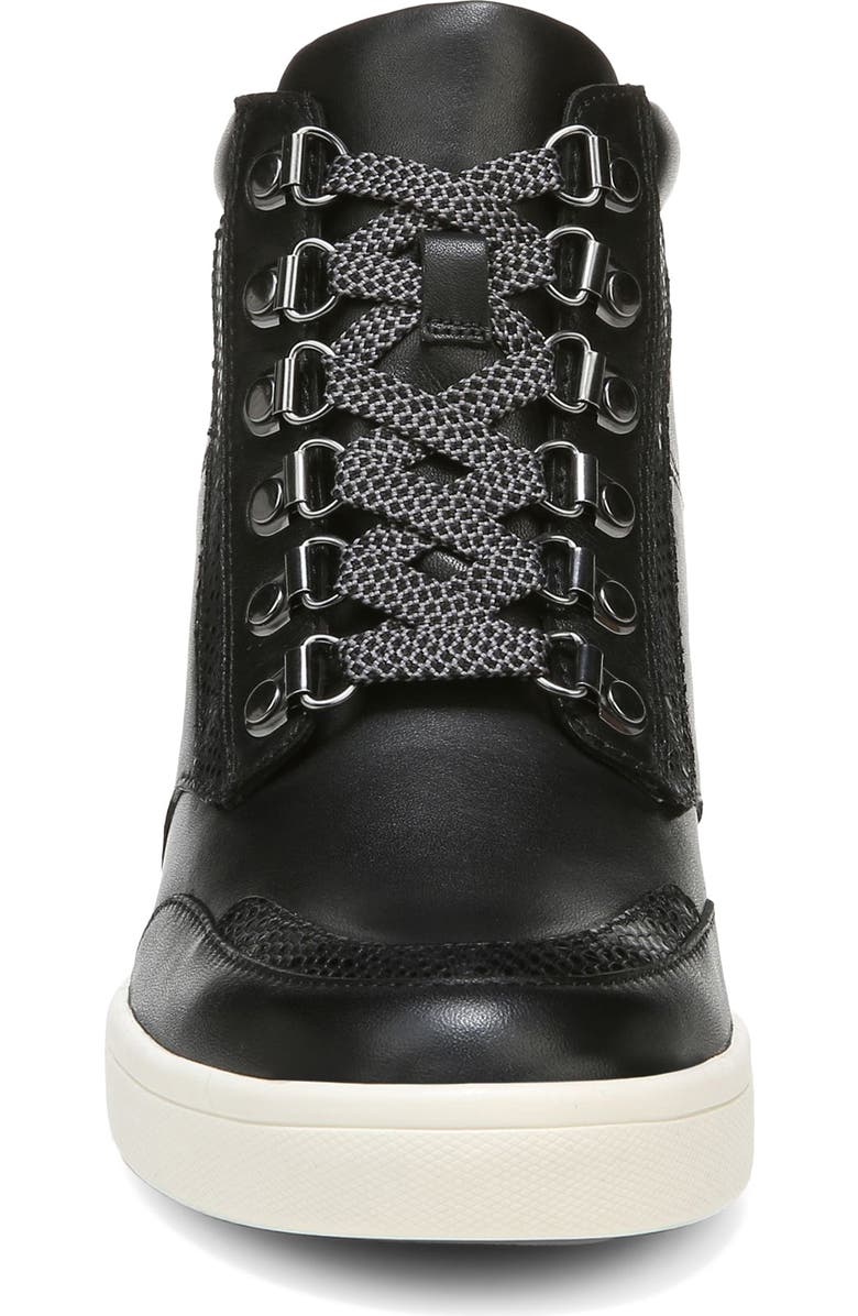 Vionic Jordy Lace-Up Wedge Bootie, Alternate, color,