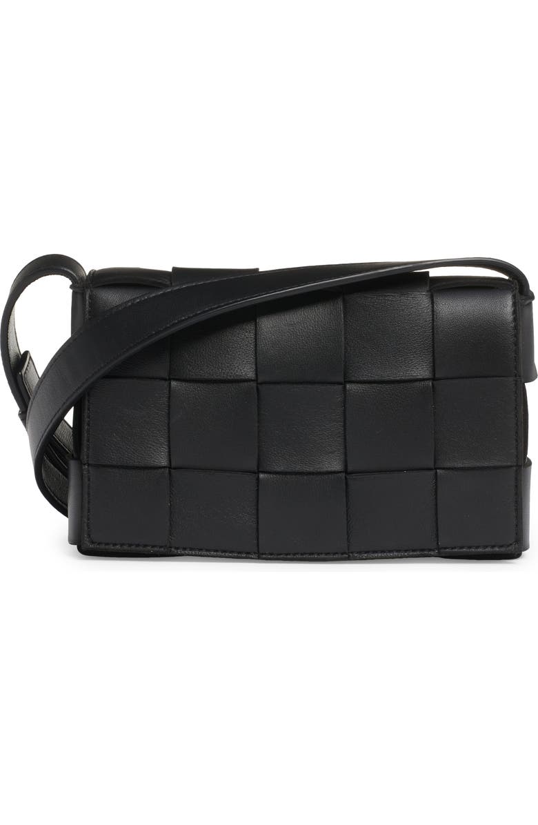 Bottega Veneta Small Intrecciato Leather Cassette Crossbody Bag, Main, color,