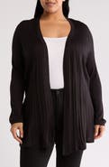 Adrianna Papell Textured Knit Duster