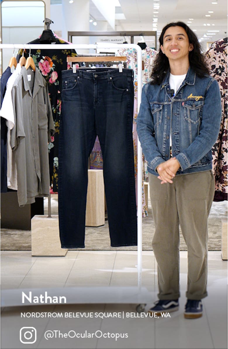 Graduate Airluxe<sup>™</sup> Tailored Straight Leg Jeans, sales video thumbnail