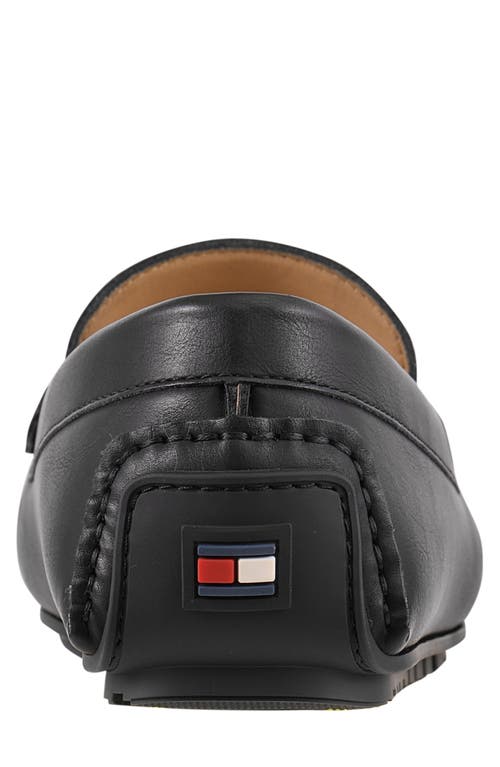 Tommy Hilfiger Ruven Driving Loafer In Black