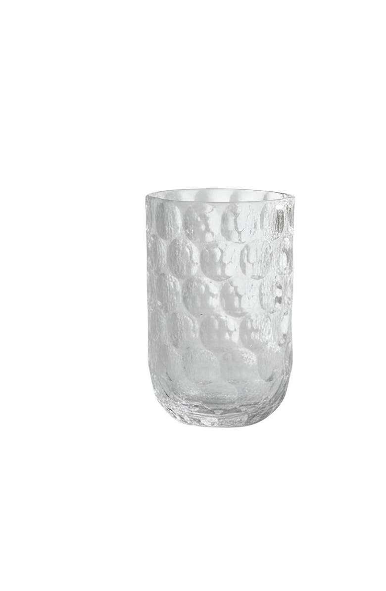 Form & Seek Op-ject Vase Dots, Main, color, Clear