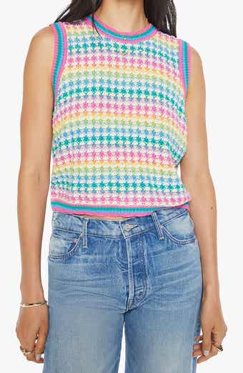 MOTHER The Open Back Sweater Tank
