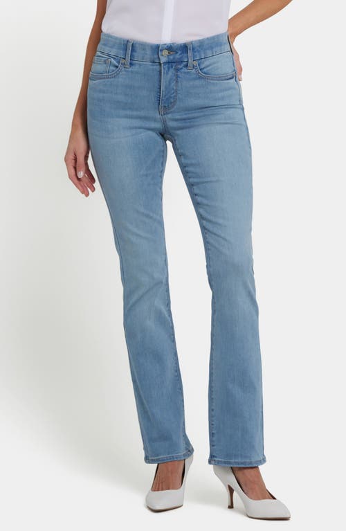 Nydj Waist-match Barbara Bootcut Jeans In Blue