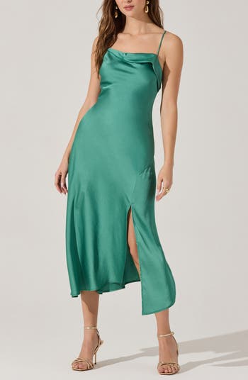 Cowl Neck Slipdress