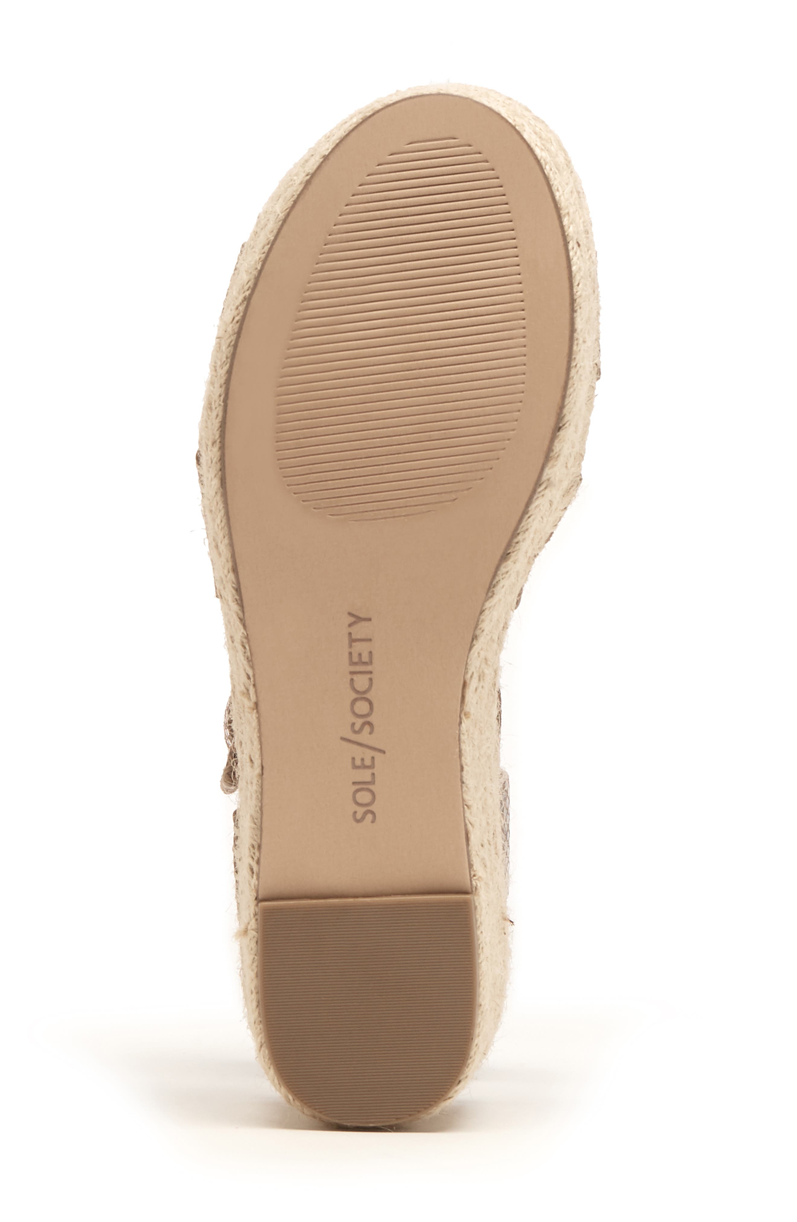 Sole Society Audrina Platform Espadrille Sandal, Alternate, color, 