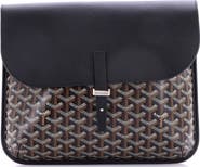 Pre-Owned Goyard Coursier Messenger Bag Coated Canvas and Leather