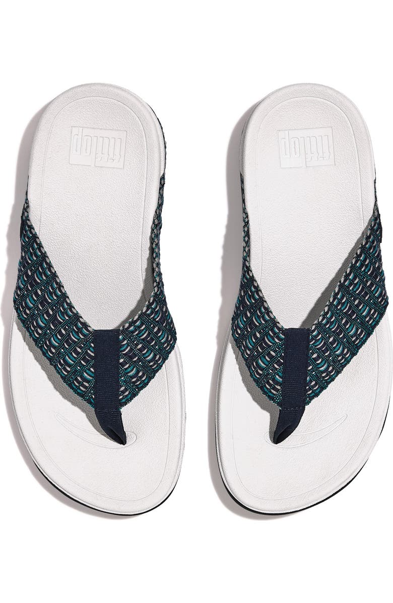 FitFlop Surfa Geo Webbing Flip Flop, Alternate, color,