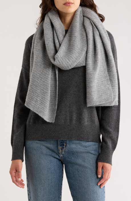 Nordstrom Cashmere Rib Scarf
