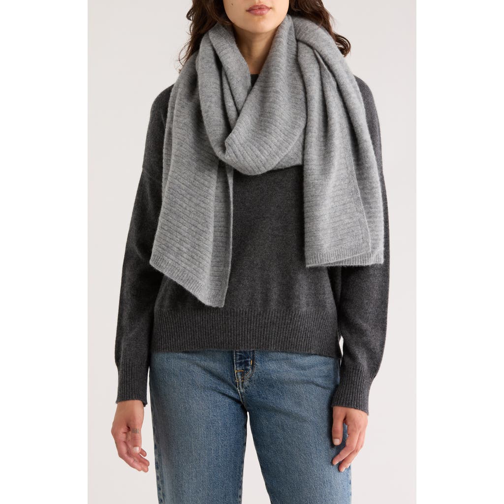 Nordstrom Cashmere Rib Scarf