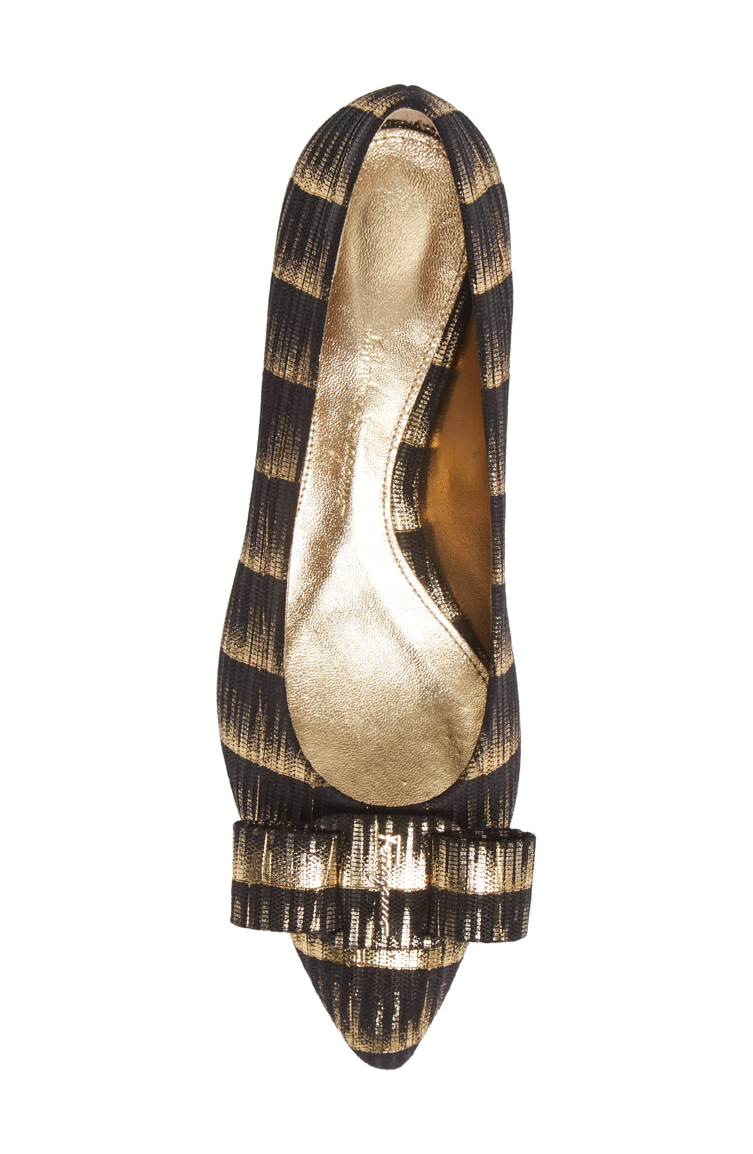 FERRAGAMO Salvatore Ferragamo Pointed Toe Flat, Alternate, color, 