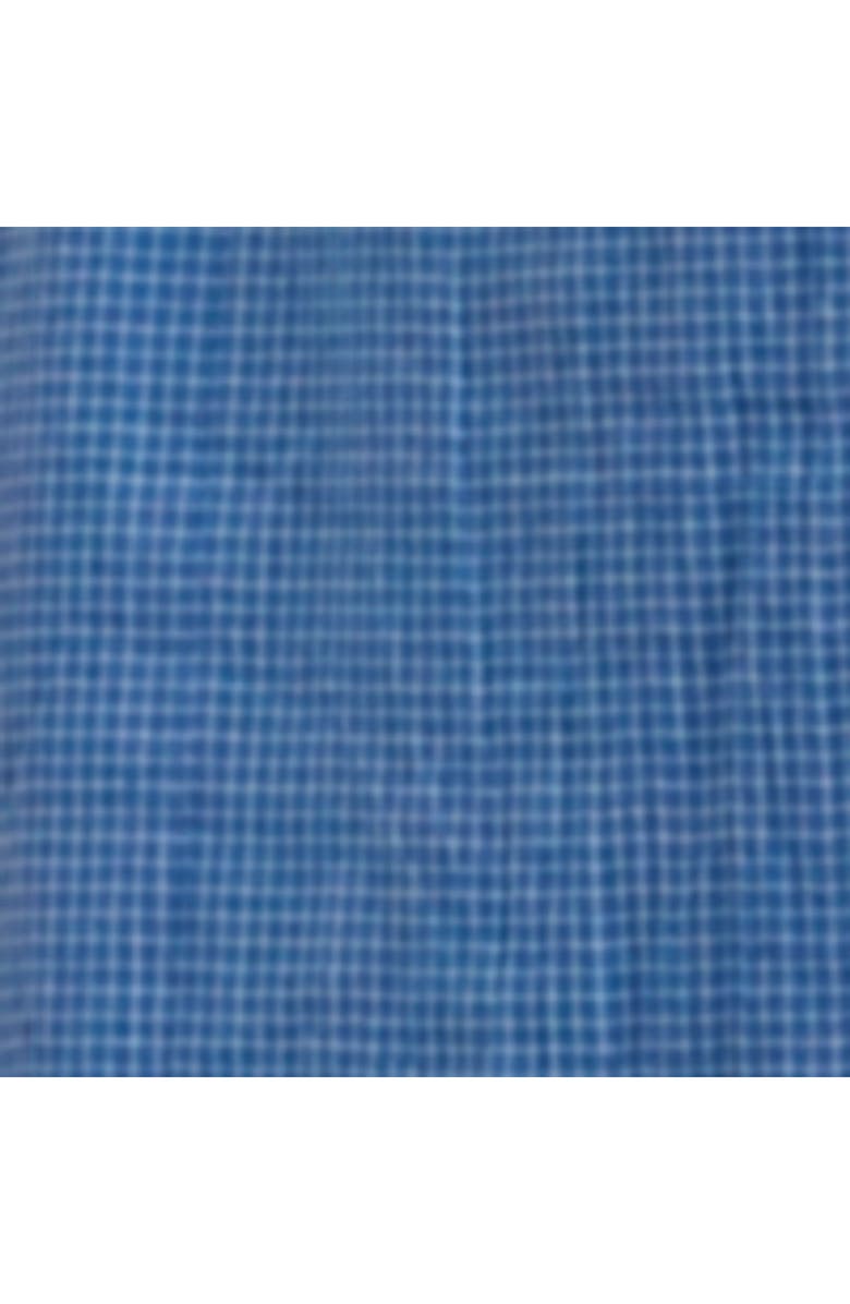 HATCH Collection The Audrey Maternity Dress, Alternate, color, Blue Plaid