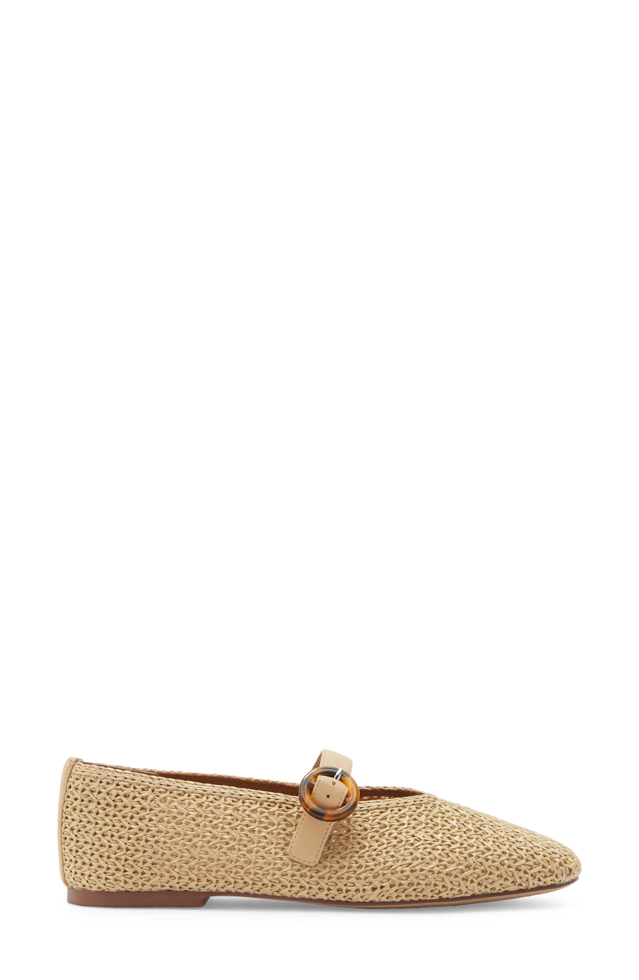 Scout Mary Jane Flat, Alternate, color, NATURAL