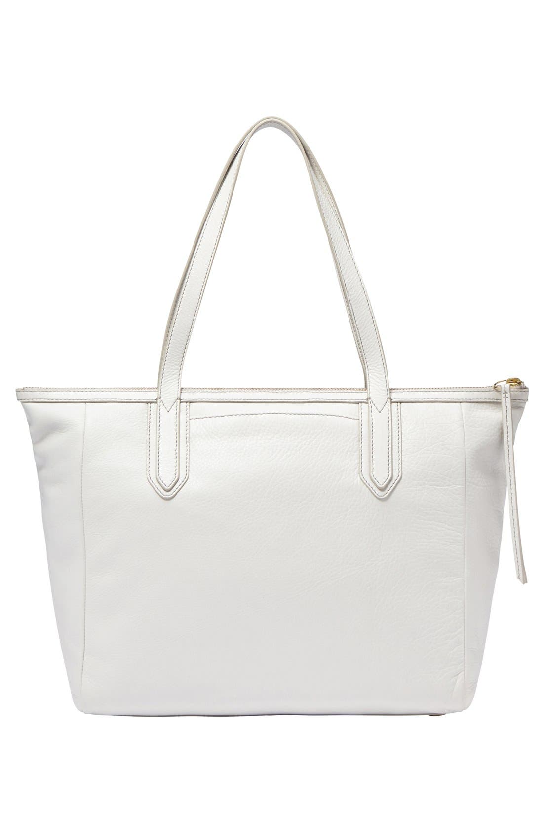 'Sydney' Shopper, Alternate, color, WHITE