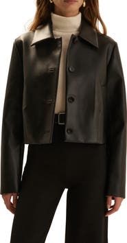 Favorite Daughter The Small Town Girl Faux Leather Jacket