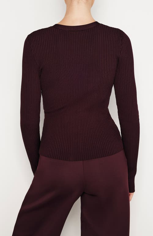 GOOD AMERICAN GOOD AMERICAN SHINE RIB CARDIGAN