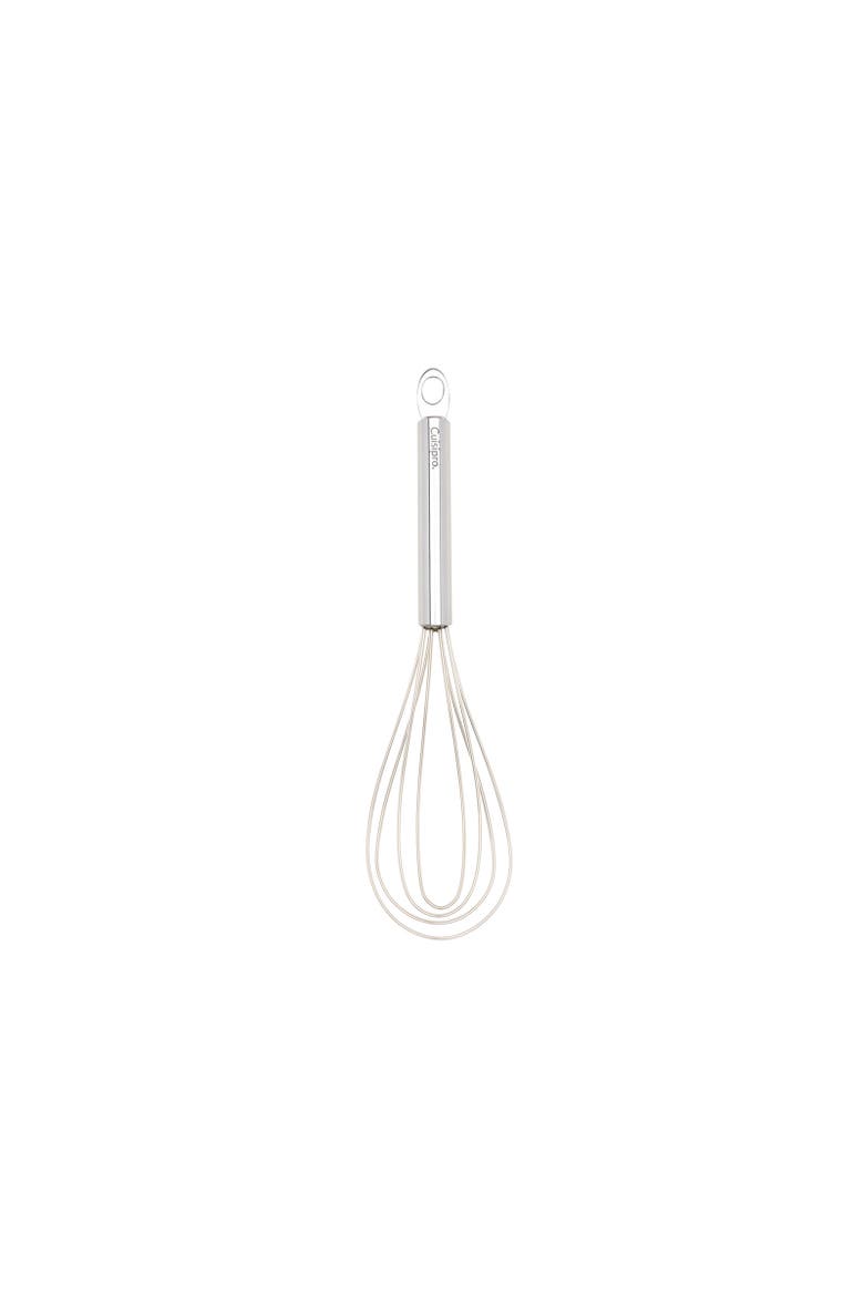 10 Inch Silicone Flat Whisk, Main, color, White
