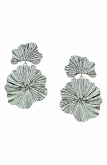 OLIVIA WELLES Starburst Drop Earrings