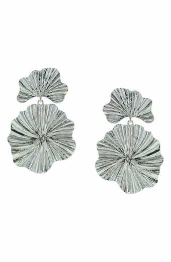OLIVIA WELLES Starburst Drop Earrings
