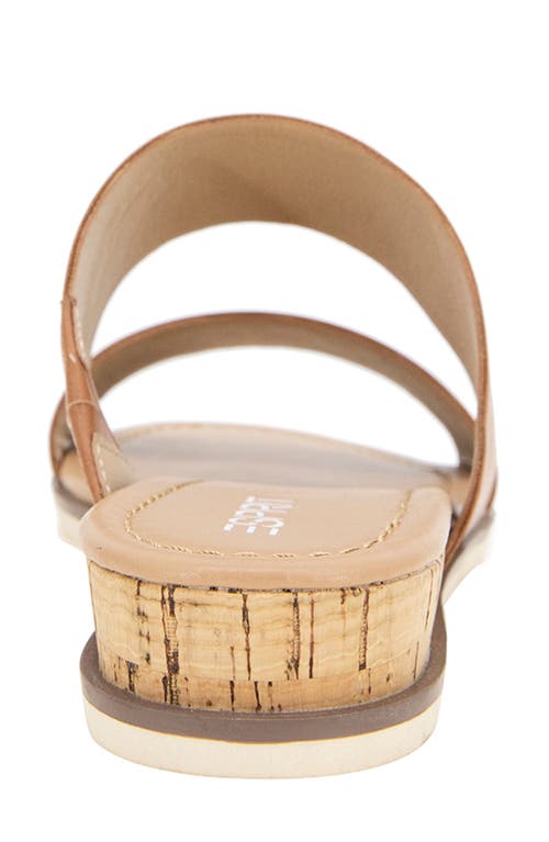 Esprit Dansel Wedge Slide Sandal In Whiskey