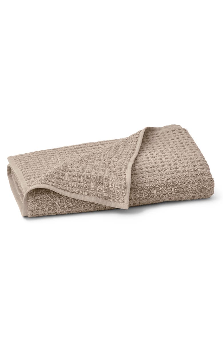 Boll & Branch Turkish Waffle Bath Towel, Main, color, Oak