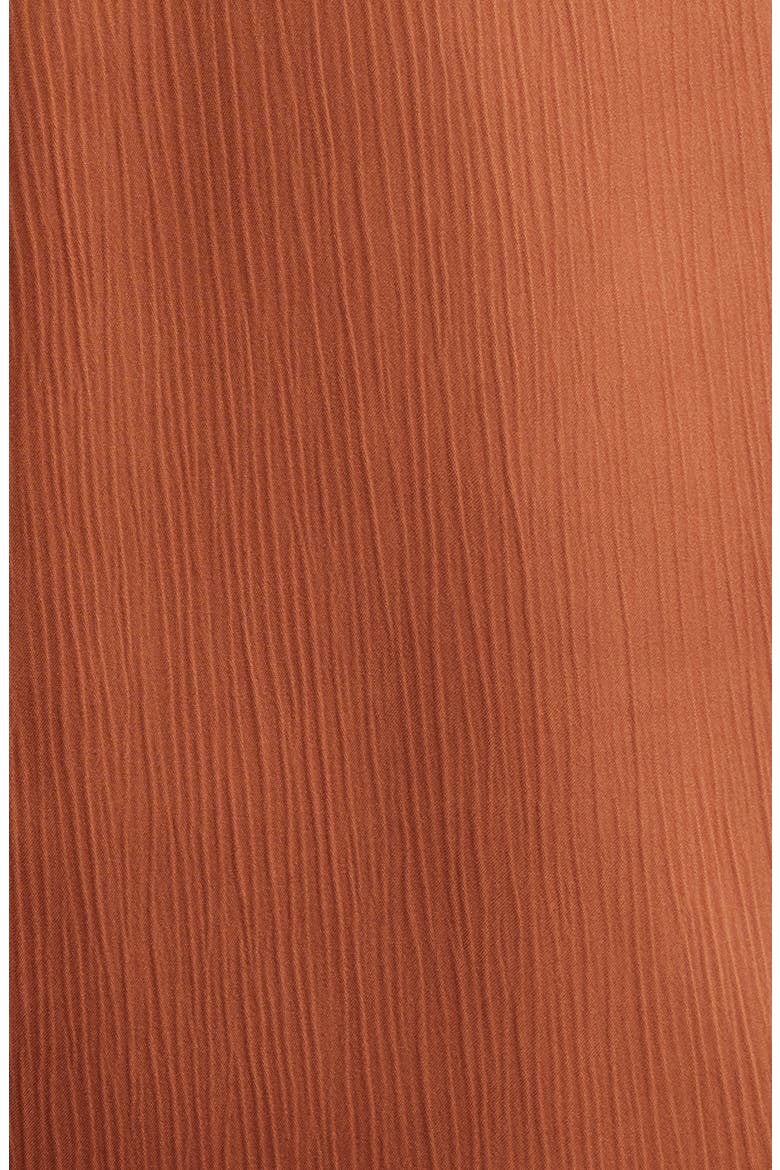 Crinkle Satine Top, Alternate, color, CEDAR SPICE