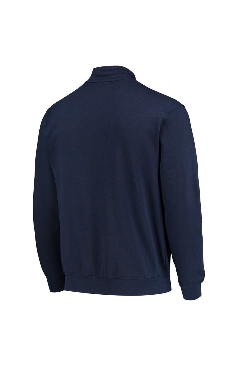 COLOSSEUM Men's Colosseum Navy Yale Bulldogs Tortugas Logo Quarter-Zip Jacket, Alternate, color, Navy