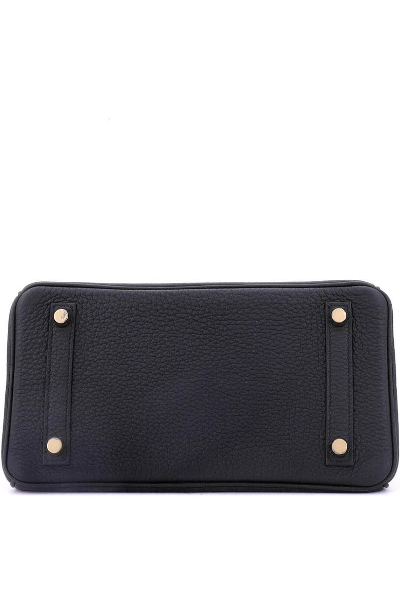 Pre-Owned Hermes Birkin Handbag Black Togo with Gold Hardware 25, Alternate, color,