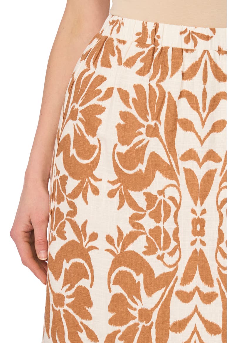Side Slit Maxi Skirt, Alternate, color, EGRET