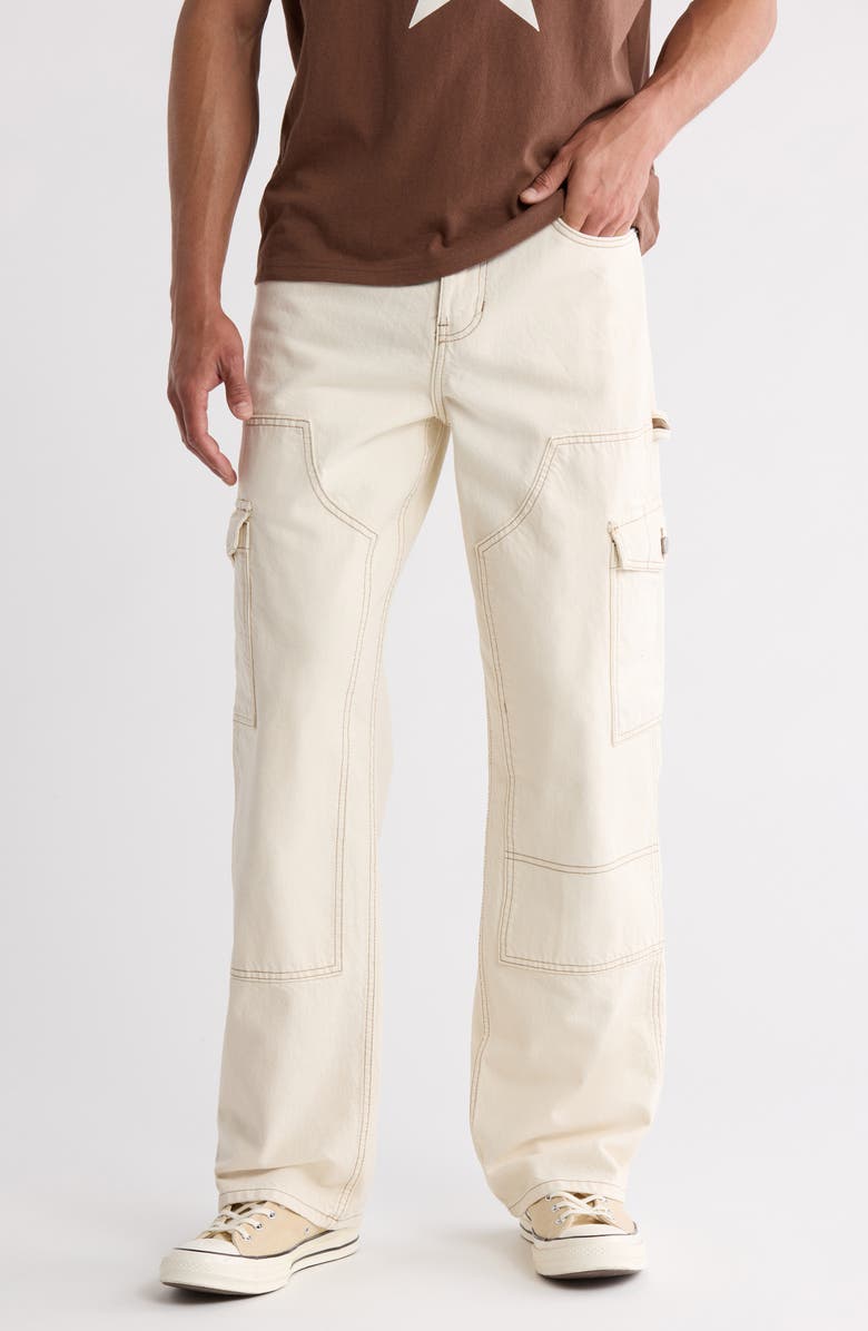 PacSun Cowboy Wide Leg Cargo Jeans, Main, color, 