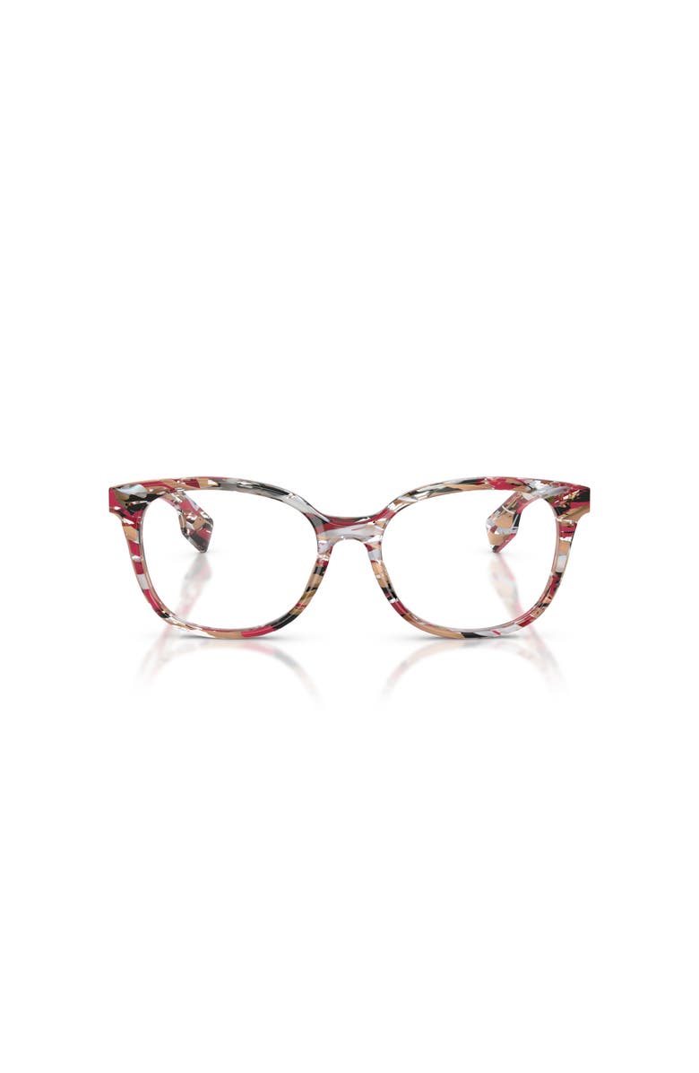 Burberry 51mm Square optical glasses, Alternate, color, Multicolor