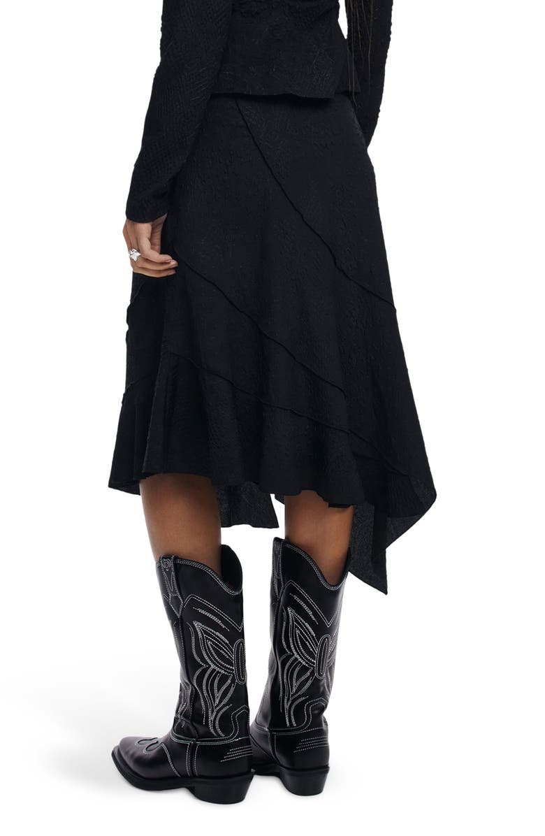 Desigual Asymmetric Skirt, Alternate, color,