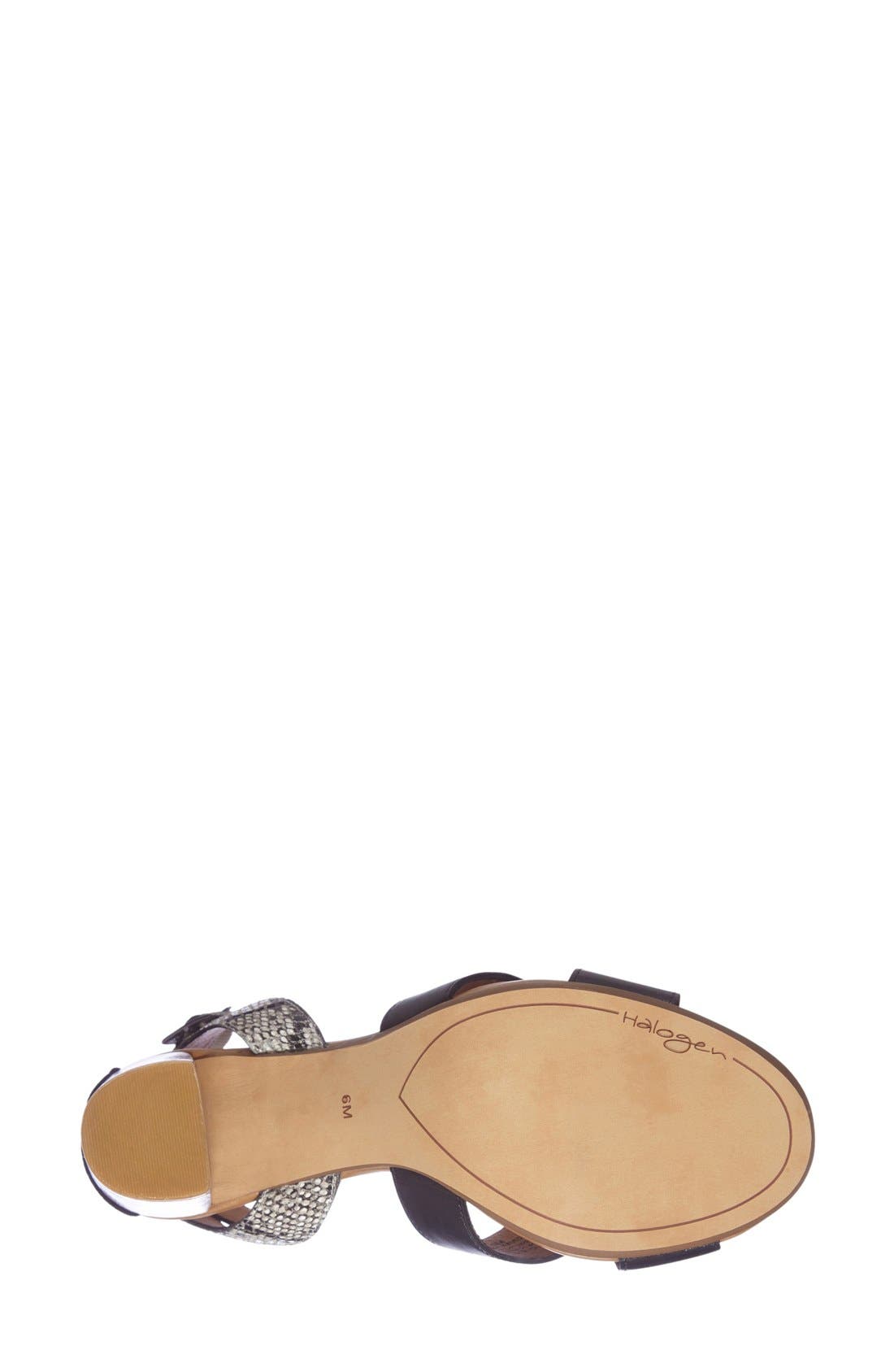 Halogen<sup>®</sup> 'Haley' Crisscross Strap Sandal, Alternate, color, 