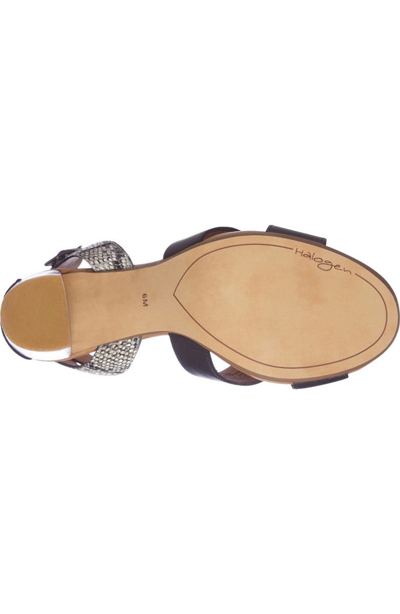 Halogen<sup>®</sup> 'Haley' Crisscross Strap Sandal, Alternate, color,