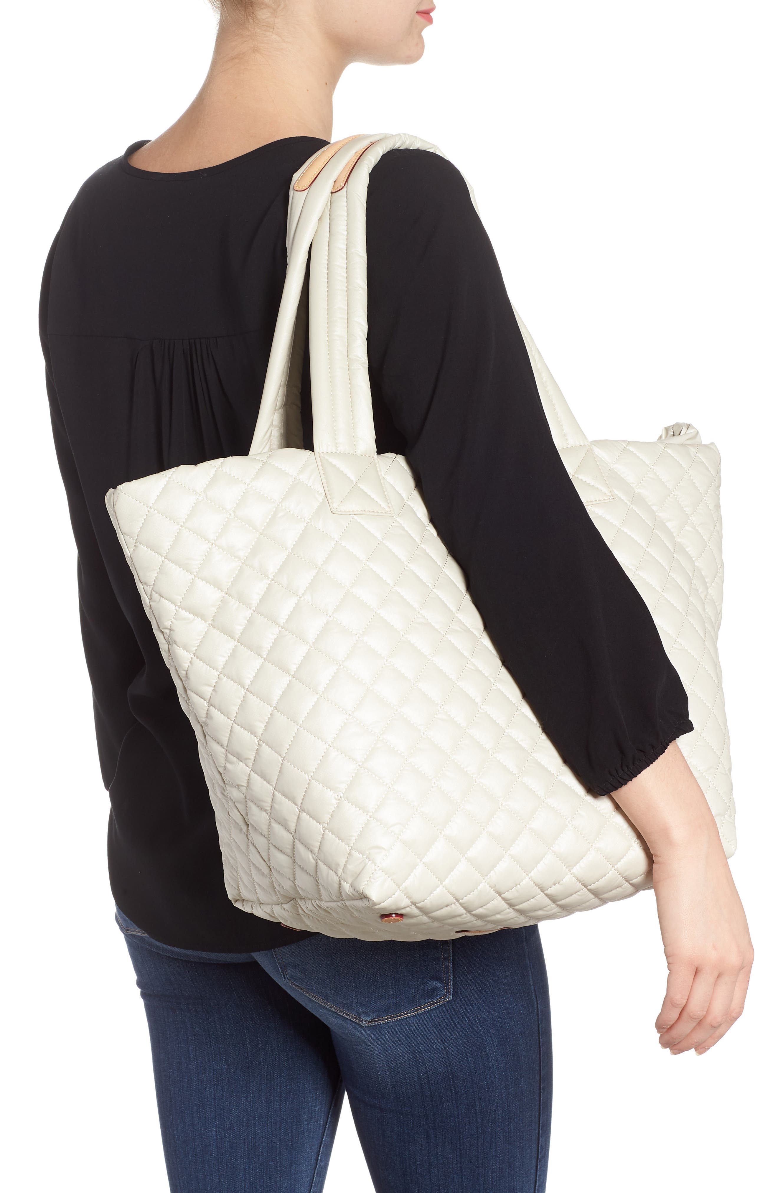 MZ Wallace Medium Metro Tote, Alternate, color, 