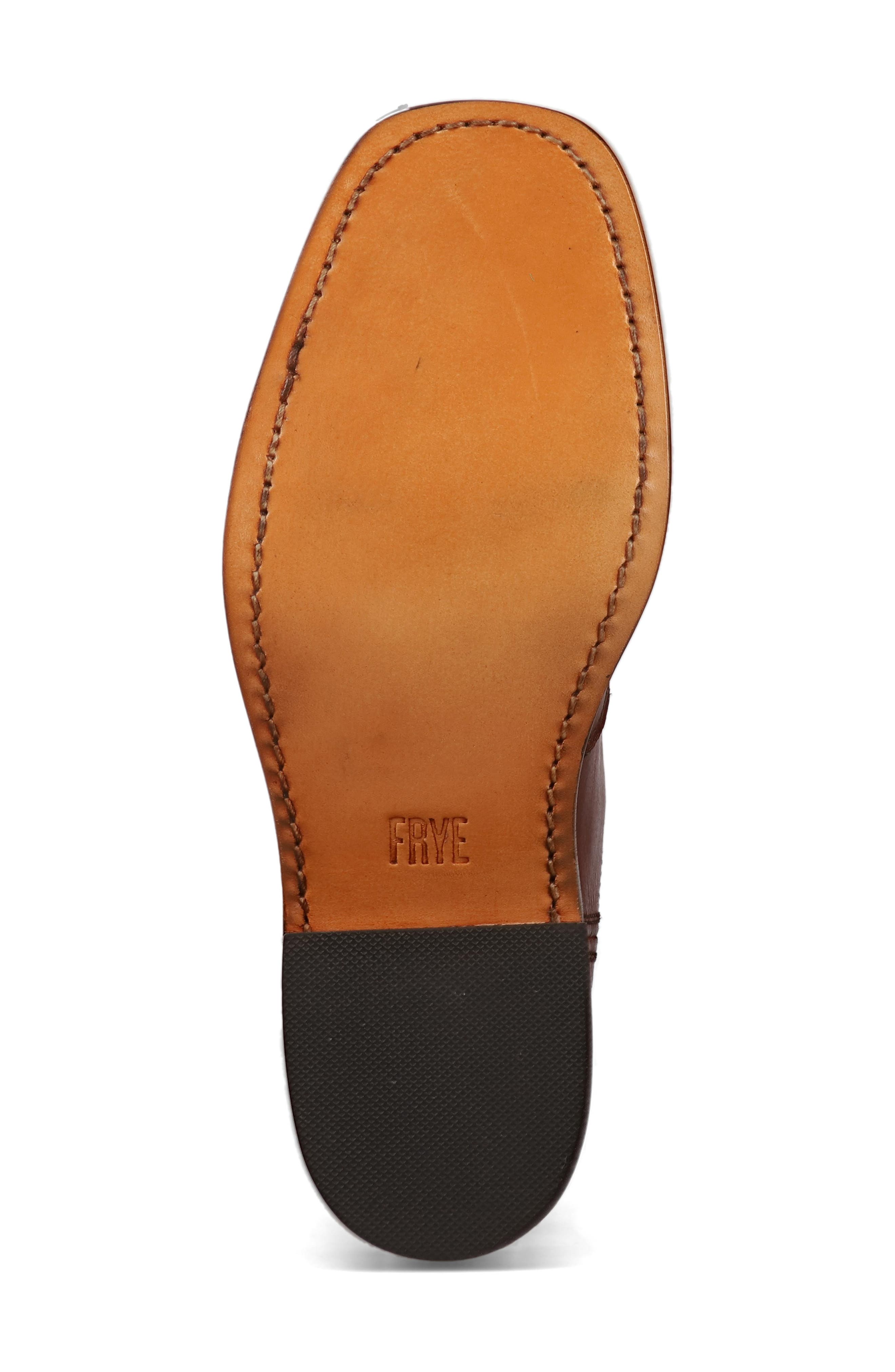 Frye Campus Chelsea Boot, Alternate, color, Merlot