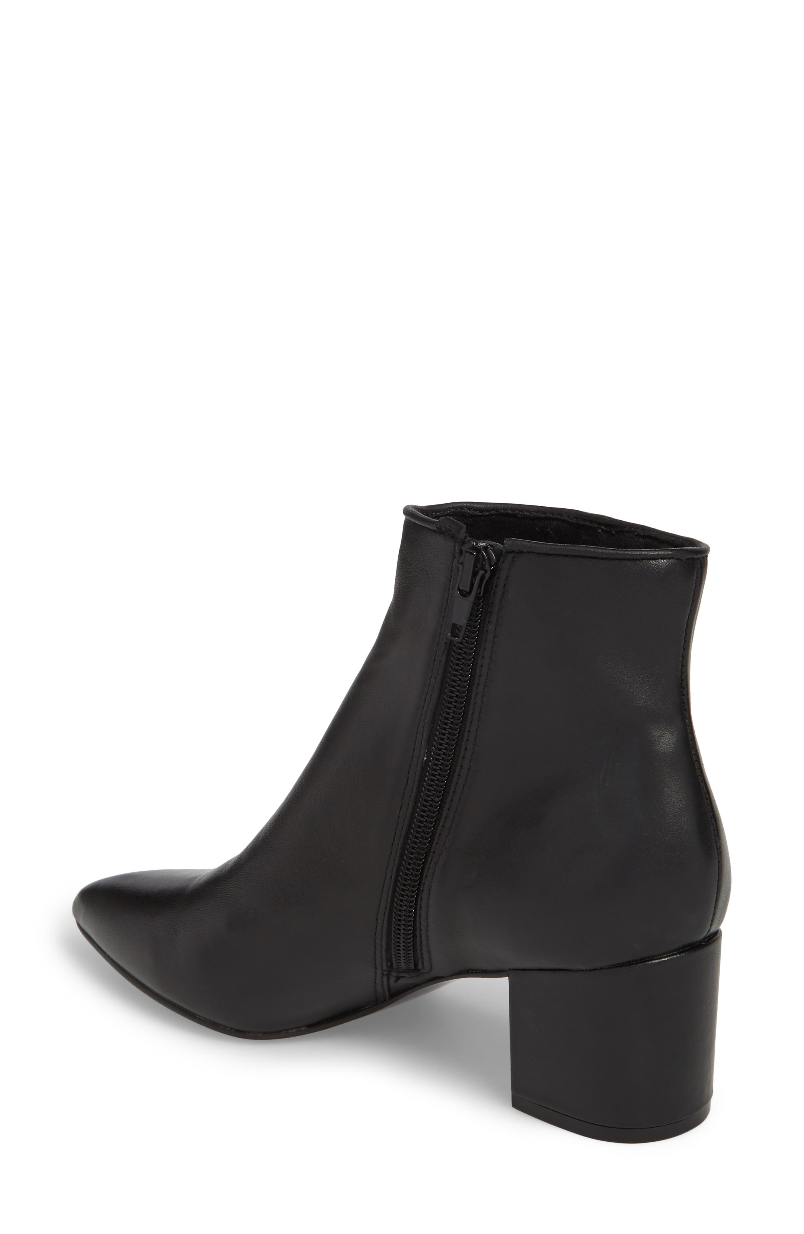 Brave Bootie, Alternate, color, BLACK LEATHER